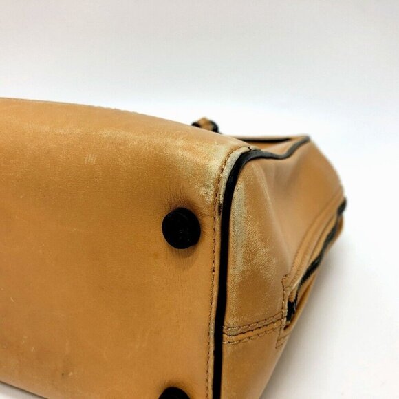 CHANEL CC Mark Chain bag Shoulder Bag Calf leather Brown/Black/GoldHardware - Picture 6 of 16